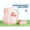 image12 oz Halloween Kids Insulated Water Bottle 2in1 Straw Spout Lid Leakproof BPAFree Keep Cold 24H Stainless Steel Cup for Party School Travel Holiday Gift for Girls Daughters Cotton BooStrawberry Daisy
