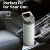 image24 oz Insulated Water Bottle for Sports 3 Lids Leakproof Keep Cold 24H Car Cupholder Friendly Stainless Steel Water Flask with Straw and Spout Caps for Gym School Work Cycling Midnight BlackVintage Lilac