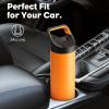 image24 oz Insulated Water Bottle for Sports 3 Lids Leakproof Keep Cold 24H Car Cupholder Friendly Stainless Steel Water Flask with Straw and Spout Caps for Gym School Work Cycling Midnight BlackForest Green