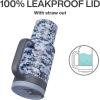 image40 oz Camo Tumbler with Handle 2in1 Straw and Sip Lid Leakproof Dishwasher Safe Insulated Stainless Steel Travel Coffee Mug Keeps Cold for 34 Hours Fits in Car Cup Holder Navy DigitalNavy Digital