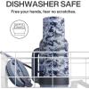 image40 oz Camo Tumbler with Handle 2in1 Straw and Sip Lid Leakproof Dishwasher Safe Insulated Stainless Steel Travel Coffee Mug Keeps Cold for 34 Hours Fits in Car Cup Holder Navy DigitalNavy Digital