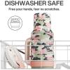 image40 oz Camo Tumbler with Handle 2in1 Straw and Sip Lid Leakproof Dishwasher Safe Insulated Stainless Steel Travel Coffee Mug Keeps Cold for 34 Hours Fits in Car Cup Holder Navy DigitalRose Dappled