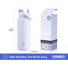 imagePOWCAN 26 oz Insulated Water Bottle with 2in1 Straw and Spout Lid Keep Cold 24H LeakProof Fits in Car Cup Holder Stainless Steel Water Bottle for Sports Travel and School Cotton CandyLupine