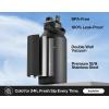 imagePOWCAN 26 oz Insulated Water Bottle with 2in1 Straw and Spout Lid Keep Cold 24H LeakProof Fits in Car Cup Holder Stainless Steel Water Bottle for Sports Travel and School Cotton CandyDark Knight