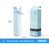 imagePOWCAN 26 oz Insulated Water Bottle with 2in1 Straw and Spout Lid Keep Cold 24H LeakProof Fits in Car Cup Holder Stainless Steel Water Bottle for Sports Travel and School Cotton CandySea Breeze
