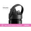 imagePOWCAN 26 oz Insulated Water Bottle with 2in1 Straw and Spout Lid Keep Cold 24H LeakProof Fits in Car Cup Holder Stainless Steel Water Bottle for Sports Travel and School Cotton CandyNeon Night