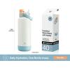 imagePOWCAN 26 oz Insulated Water Bottle with 2in1 Straw and Spout Lid Keep Cold 24H LeakProof Fits in Car Cup Holder Stainless Steel Water Bottle for Sports Travel and School Cotton CandyBe Free
