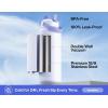 imagePOWCAN 26 oz Insulated Water Bottle with 2in1 Straw and Spout Lid Keep Cold 24H LeakProof Fits in Car Cup Holder Stainless Steel Water Bottle for Sports Travel and School Cotton CandyLupine