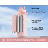 imagePOWCAN 26 oz Insulated Water Bottle with 2in1 Straw and Spout Lid Keep Cold 24H LeakProof Fits in Car Cup Holder Stainless Steel Water Bottle for Sports Travel and School Cotton CandySweetheart Bow