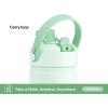 imagePOWCAN 26 oz Insulated Water Bottle with 2in1 Straw and Spout Lid Keep Cold 24H LeakProof Fits in Car Cup Holder Stainless Steel Water Bottle for Sports Travel and School Cotton CandyMint