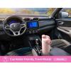 imagePOWCAN 26 oz Insulated Water Bottle with 2in1 Straw and Spout Lid Keep Cold 24H LeakProof Fits in Car Cup Holder Stainless Steel Water Bottle for Sports Travel and School Cotton CandyNeon Night