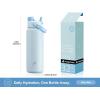 imagePOWCAN 26 oz Insulated Water Bottle with 2in1 Straw and Spout Lid Keep Cold 24H LeakProof Fits in Car Cup Holder Stainless Steel Water Bottle for Sports Travel and School Cotton CandySea Breeze