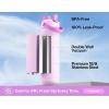 imagePOWCAN 26 oz Insulated Water Bottle with 2in1 Straw and Spout Lid Keep Cold 24H LeakProof Fits in Car Cup Holder Stainless Steel Water Bottle for Sports Travel and School Cotton CandyStarlight Cascade