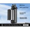imagePOWCAN 26 oz Insulated Water Bottle with 2in1 Straw and Spout Lid Keep Cold 24H LeakProof Fits in Car Cup Holder Stainless Steel Water Bottle for Sports Travel and School Cotton CandyDark Knight