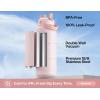 imagePOWCAN 26 oz Insulated Water Bottle with 2in1 Straw and Spout Lid Keep Cold 24H LeakProof Fits in Car Cup Holder Stainless Steel Water Bottle for Sports Travel and School Cotton CandyCotton Candy