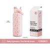 imagePOWCAN 26 oz Insulated Water Bottle with 2in1 Straw and Spout Lid Keep Cold 24H LeakProof Fits in Car Cup Holder Stainless Steel Water Bottle for Sports Travel and School Cotton CandySweetheart Bow
