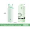 imagePOWCAN 40 oz Insulated Water Bottle with 2in1 Straw and Spout Lid Keep Cold 24H LeakProof BPAFree Double Wall Stainless Steel Water Bottle for Sports Gym Travel and School Be FreeMint