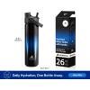 imagePOWCAN 40 oz Insulated Water Bottle with 2in1 Straw and Spout Lid Keep Cold 24H LeakProof BPAFree Double Wall Stainless Steel Water Bottle for Sports Gym Travel and School Be FreeTwilight Night