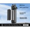 imagePOWCAN 40 oz Insulated Water Bottle with 2in1 Straw and Spout Lid Keep Cold 24H LeakProof BPAFree Double Wall Stainless Steel Water Bottle for Sports Gym Travel and School Be FreeTwilight Cosmos