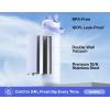 imagePOWCAN 40 oz Insulated Water Bottle with 2in1 Straw and Spout Lid Keep Cold 24H LeakProof BPAFree Double Wall Stainless Steel Water Bottle for Sports Gym Travel and School Be FreeLupine