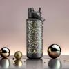 imagePOWCAN 40 oz Insulated Water Bottle with 2in1 Straw and Spout Lid Keep Cold 24H LeakProof BPAFree Double Wall Stainless Steel Water Bottle for Sports Gym Travel and School Be FreeTwilight Cosmos
