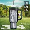 imagePOWCAN 40 oz Tumbler with Handle 2 Pack 2in1 Straw ampamp Sip Lid Leakproof Dishwasher Safe Insulated Stainless Steel Coffee Mug Keeps Cold for 34 Hours Fits in Car Cup HolderForest ampamp Rebellion