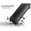 imagePOWCAN Silicone Water Bottle Boot AntiSlip and AntiNoise Protective Sleeve NonToxic and TearResistant Accessory Silicone Water Bottle Protector for Extra ProtectionDark Knight