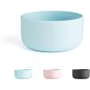 imagePOWCAN Silicone Water Bottle Boot AntiSlip and AntiNoise Protective Sleeve NonToxic and TearResistant Accessory Silicone Water Bottle Protector for Extra ProtectionSea Breeze