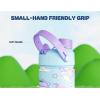 image18 oz Kids Stainless Steel Water Bottle SpillProof Insulated Cup with Straw Spout Lid BPAFree Car Cupholder Friendly Durable 24H Cold for Camping Sports Birthday Gift for Boys DinosaurEraDreamy Unicornwith Carrier Bag