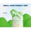 image18 oz Kids Stainless Steel Water Bottle SpillProof Insulated Cup with Straw Spout Lid BPAFree Car Cupholder Friendly Durable 24H Cold for Camping Sports Birthday Gift for Boys DinosaurEraCritter Carnival with Carrier Bag