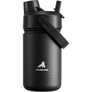 image18 oz Kids Stainless Steel Water Bottle SpillProof Insulated Cup with Straw Spout Lid BPAFree Car Cupholder Friendly Durable 24H Cold for Camping Sports Birthday Gift for Boys DinosaurEraDark Knight