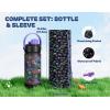 image18 oz Stainless Steel Water Bottle for kids Leakproof BPAFree Easy Carry Backpack Friendly 24H Cold Reusable Insulated Cup Durable Straw Spout Lid for Sports Adventures Camping Turbo RacerLuminous Souls Full GlowinDark Set