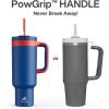 imagePOWCAN 50 oz Tumbler with Handle 2 Pack 2in1 Straw amp Sip Lid Leakproof Dishwasher Safe Insulated Stainless Steel Coffee Mug Keeps Cold for 34 Hours Fits in Car Cup HolderMight amp Superman